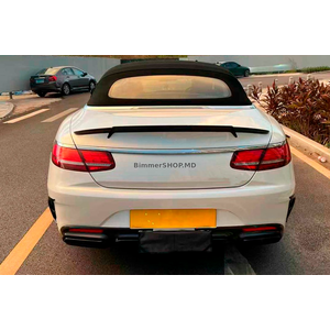Спойлер V2 (Кабриолет, Карбон) Mercedes S-class C217 Coupe 2014-2020 гг.