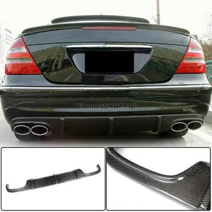 Mercedes E-сlass W211 2002-2009 Диффузор заднего бампера AMG 2003-2006, Карбон