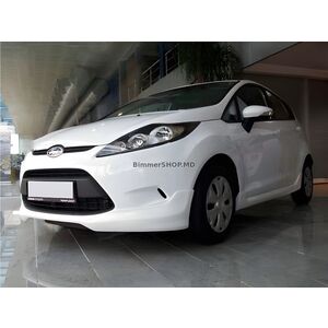 Накладка на передний бампер 2008-2013 (под покраску) Ford Fiesta 2008-2017 гг.