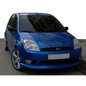 Передний бампер 2002-2005 (накладка, грунтованный) Ford Fiesta 2002-2008 гг.