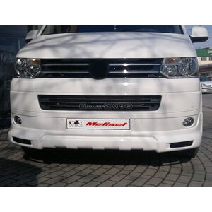 Накладка на передний бампер Sport 2 (грунт под покраску) Volkswagen T5 2010-2015 гг.