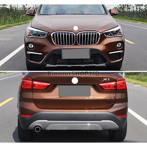 Передние и задние накладки (2 шт) BMW X1 F48 2015-2022 гг.