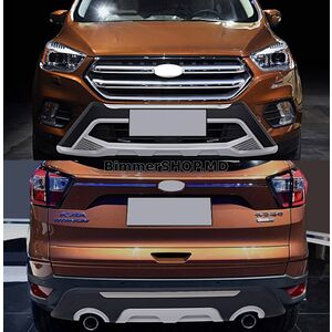 Накладки на передний и задний бампер (2016-2019) Ford Kuga/Escape 2013-2019 гг.