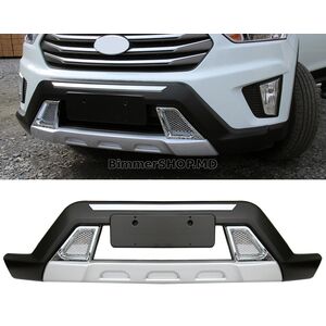 Передние и задние накладки (2 шт) Hyundai Creta 2014-2020 гг.