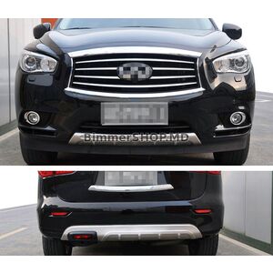 Передние и задние накладки (2 шт) Infiniti QX60 2016-2021 гг.