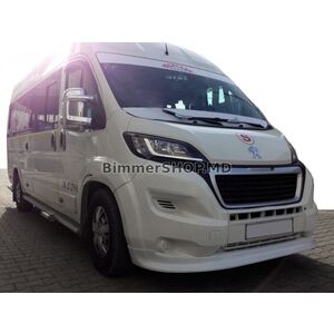 Передняя накладка 2014↗ (узкая, под покраску) Peugeot Boxer 2006-2025 гг.