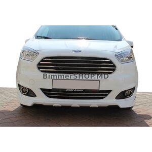 Передняя накладка (2014-2017, грунтованная) Ford Courier 2014-2023 гг.