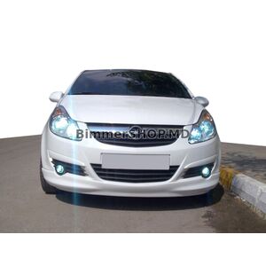 Передняя нижняя накладка (под покраску) Opel Corsa D 2007-2014 гг.