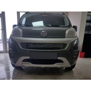 Передняя губа LED (2014+, под покраску) Peugeot Bipper 2008-2017 гг.