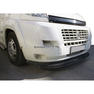 Передний лип 2006-2013 (черный) Citroen Jumper 2007-2025 гг.