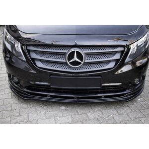 Передний лип-спойлер EuroCap (черный) Mercedes Vito/V-class W447 2014- гг.