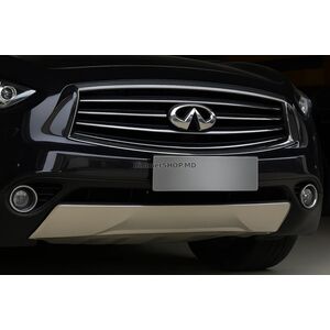 Передняя накладка Libao (пластик) Infiniti QX70 2013-2019 гг.