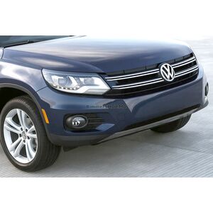 Передняя накладка 2007-2010 (нержавейка) Volkswagen Tiguan 2007-2016 гг.