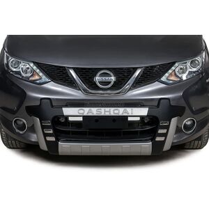 Передняя накладка Libao 2014-2016 (пластик) Nissan Qashqai 2014-2021 гг.