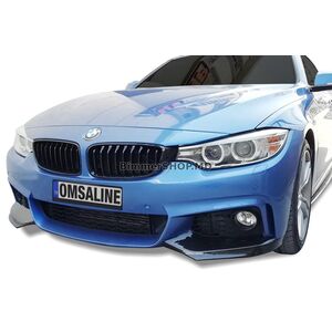 Накладка на передний бампер Flap для M-Sport, черная BMW 4 серия F32/F33/F36 2012-2020 гг.
