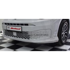 Накладка на передний бампер (под покраску) Ford Connect 2021+