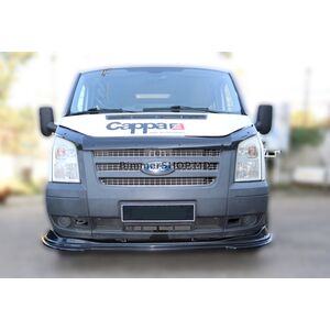 Передний лип-спойлер EuroCap (2006-2014, черный) Ford Transit 2000–2014 гг.