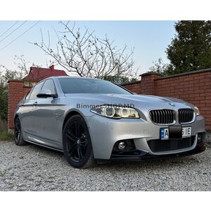 Передний спойлер DPT Lip V-1 (для M-Performance, черный глянец) BMW 5 серия F10/F11 2010–2016 гг.