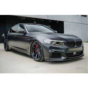Передняя губа бампера DPT Lip V1 для M-Performance 2017-2020, Черный Глянец BMW 5 серия G30/G31 2017-2023 гг.