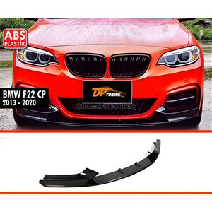 Передний Лип DPT V-1 (Для M Performance, Черный Глянец) BMW 2 серия F22/F23 2014-2021 гг.