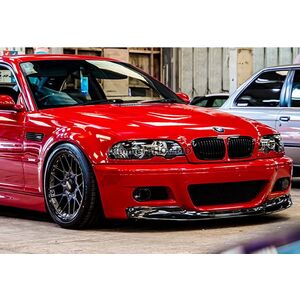 Передний сплиттер DPT (для M3, черный глянец) BMW 3 серия E46 1998-2006 гг.