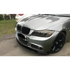 Передний лип DPT V-1 (для E90 M-Sport 2008-2011, Черный Глянец) BMW 3 серия E90/E91 2005-2011 гг.
