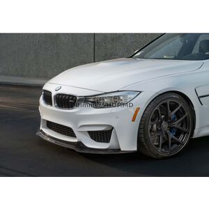 Передний сплиттер DPT V-4 (Для M4, Черный Глянец) BMW 4 серия F32/F33/F36 2012-2020 гг.