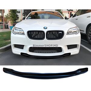 Передний лип DPT V1 (Для M5, Черный Глянец) BMW 5 серия F10/F11 2010–2016 гг.