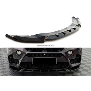 Передняя лип-накладка DPT V-2 (Для X6M F86, черный глянец) BMW X6 F16 2014-2019 гг.