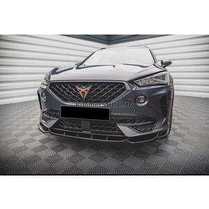 Передний Лип DPT (Черный Глянец) Cupra Formentor 2020- гг.
