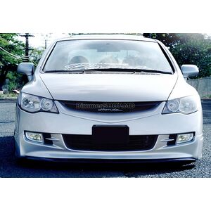 Передний лип DPT (2006-2009, под покраску) Honda Civic Sedan VIII 2006-2011 гг.