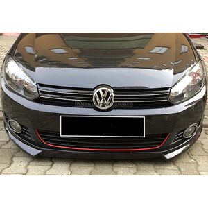 Передний лип DPT V-2 (под покраску) Volkswagen Golf 6 2008-2014 гг.
